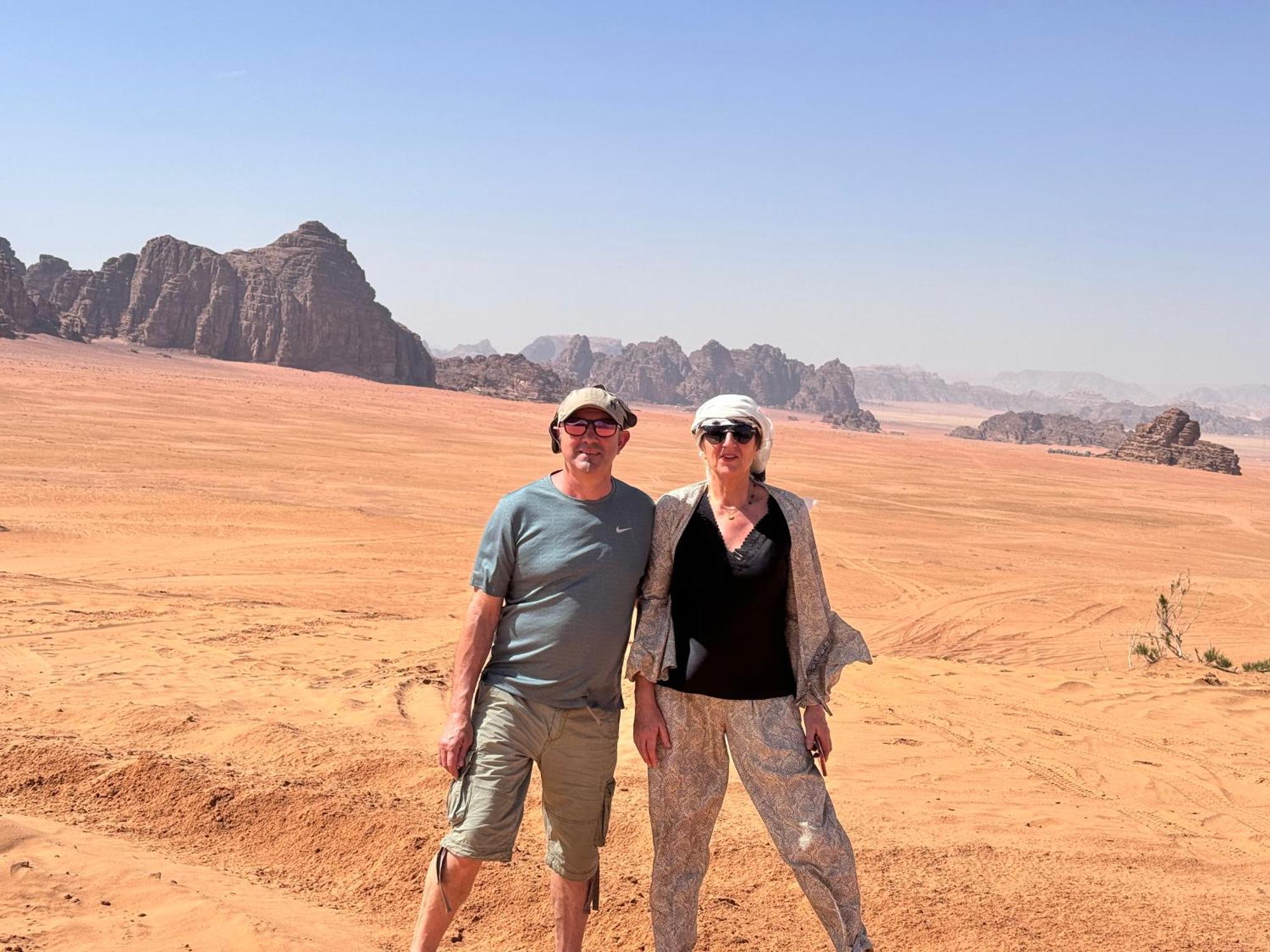 Wadi Rum Sky Camp Exterior photo